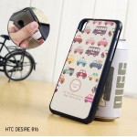 เคสนิ่ม พื้นผิวป้องกันการลื่น (Premium TPU) HTC Desire 816 แบบ 3