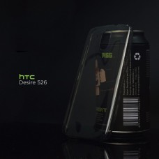 เคส HTC Desire 526 | เคสนิ่ม Super Slim TPU บางพิเศษ พร้อมจุด Pixel ขนาดเล็กด้านในเคสป้องกันเคสติดกับตัวเครื่อง สีดำใส