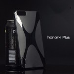 เคส Huawei Honor 6 Plus เคสนิ่ม Silicone แบบด้าน รูปตัว X สีดำทึบ