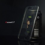เคส Huawei Ascend G7 เคสนิ่ม Super Slim TPU บางพิเศษ พร้อมจุด Pixel ขนาดเล็กด้านในเคสป้องกันเคสติดกับตัวเครื่อง ดำ