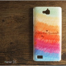 เคส Huawei Honor 3C เคสแข็งพิมพ์ลาย แบบที่ 8