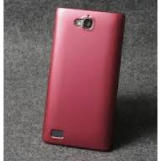เคส Huawei Honor 3C เคสแข็งเมทัลลิก สีไวน์แดง (Metallic)