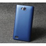 เคส Huawei Honor 3C เคสแข็งเมทัลลิก สีน้ำเงิน (Metallic)