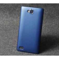 เคส Huawei Honor 3C เคสแข็งเมทัลลิก สีน้ำเงิน (Metallic)
