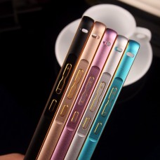 เคส Huawei P8 ขอบกันกระแทก Bumper (สีดำ / ขลิบทอง)