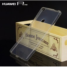 เคส Huawei P8 Max l เคสนิ่ม Super Slim TPU บางพิเศษ พร้อมจุด Pixel ขนาดเล็กด้านในเคสป้องกันเคสติดกับตัวเครื่อง สีใส
