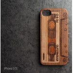 เคส iPhone 5 / 5S เคสแข็งลายไม้แกะสลัก แบบที่ 2