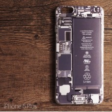 เคส iPhone 6 Plus เคสนิ่ม TPU พิมพ์ลาย Circuit