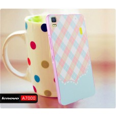 เคส Lenovo A7000 / A7000+ / K3NOTE Bumper + Cover พิมพ์นูน สามมิติ (แบบสไลด์) ลายที่ 4