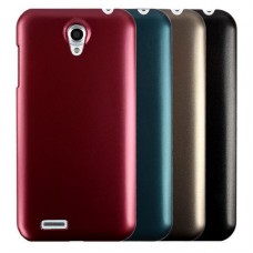 เคส Lenovo A859 - Metalic Hard Case เคสแข็ง สีแดงเมทัลลิก