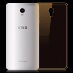 เคส Lenovo Vibe P1 เคสนิ่ม Slim TPU บางพิเศษ พร้อมจุด Pixel ขนาดเล็กด้านในเคสป้องกันเคสติดกับตัวเครื่อง สีชาใส