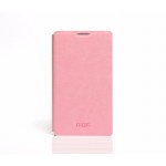 เคส Nokia X เคสฝาพับ Mofi Flip case (ของแท้) หนัง PU สีชมพู