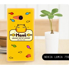 เคสแข็งพิมพ์ลาย H Nokia Lumia 730