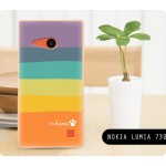 เคสแข็งพิมพ์ลาย B Nokia Lumia 730