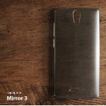 เคส OPPO Mirror 3 เคสแข็งกึ่งโปร่งใส (สีดำใส)