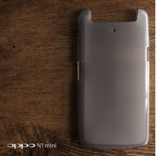 เคสซิลิโคน TPU OPPO N1mini สีดำ/ใส