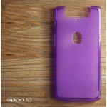 เคส OPPO N3 l เคสยาง TPU สีเรียบสีม่วง (ป้องกันรอยนิ้วมือบนตัวเคส)