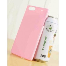 เคส OPPO R1 เคสแข็งสีเรียบ (ชมพู)