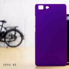 เคส Oppo R5 l เคสแข็งสีเรียบ สีม่วง