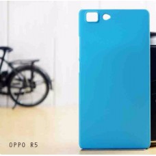 เคส Oppo R5 l เคสแข็งสีเรียบ ฟ้า