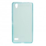เคส Oppo Mirror 5 เคสนิ่ม TPU สีเรียบ สีฟ้า