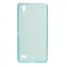เคส Oppo Mirror 5 เคสนิ่ม TPU สีเรียบ สีฟ้า
