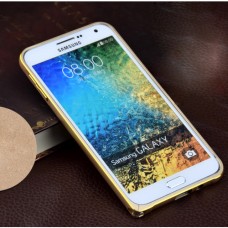 เคส Samsung Galaxy E5 ขอบกันกระแทก Bumper (สีทอง / ขลิบทอง)