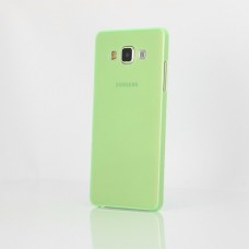 เคส Samsung Galaxy A5 l เคสนิ่ม Super Slim TPU บางพิเศษ พร้อมจุด Pixel ขนาดเล็กด้านในเคสป้องกันเคสติดกับตัวเครื่อง สีเขียวสะท้อนแสง