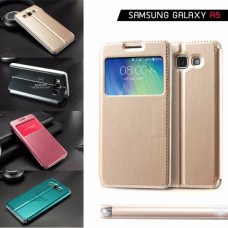 เคส Samsung Galaxy A5 เคสฝาพับ KLD สีทอง