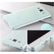 เคส Samsung Galaxy A7 l เคสนิ่ม TPU สีเรียบ (ฟ้า)