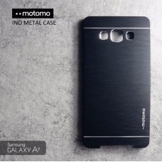เคส Samsung Galaxy A7 Metal Case (เคสอลูมิเนียม) จาก Motomo สีดำ