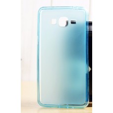 เคสยาง TPU สีฟ้า Samsung Galaxy Grand Prime