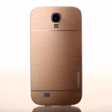 เคส Samsung Galaxy S4 Metal Case (เคสอลูมิเนียม) จาก Motomo สีทอง