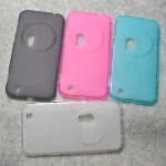 เคส Zenfone ZOOM เคสนิ่ม TPU สีเรียบ (ป้องกันรอยนิ้วมือบนตัวเคส) สีดำ