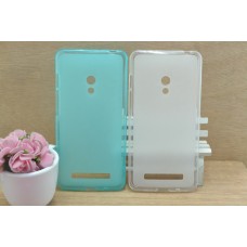 เคสยางซิลิโคน TPU สีเรียบ ASUS Zenfone 6 สีขาว