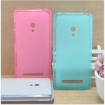 เคสยางซิลิโคน TPU สีเรียบ ASUS Zenfone 6 สีฟ้า