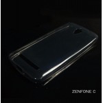 เคส Zenfone C | เคสนิ่ม Super Slim TPU บางพิเศษ พร้อมจุด Pixel ขนาดเล็กด้านในเคสป้องกันเคสติดกับตัวเครื่อง (ใส)