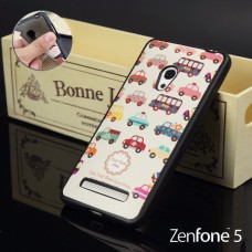 เคสนิ่ม พื้นผิวป้องกันการลื่น (Premium TPU) ASUS Zenfone 5 แบบ 9