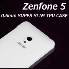 เคส ASUS Zenfone 5 | เคสนิ่ม Super Slim TPU บางพิเศษ พร้อมจุด Pixel ขนาดเล็กด้านในเคสป้องกันเคสติดกับตัวเครื่อง (ใส)