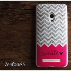 เคส Zenfone 5 เคสนิ่ม TPU Style เรโทร ลาย J