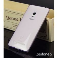 เคส ASUS Zenfone 5 | เคสนิ่ม Super Slim TPU บางพิเศษ พร้อมจุด Pixel ขนาดเล็กด้านในเคสป้องกันเคสติดกับตัวเครื่อง (ม่วงใส)