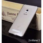 เคส ASUS Zenfone 5 | เคสนิ่ม Super Slim TPU บางพิเศษ พร้อมจุด Pixel ขนาดเล็กด้านในเคสป้องกันเคสติดกับตัวเครื่อง (สีดำ/ใส)