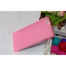 เคส ZTE Star 1 l เคสยาง TPU สีเรียบ ชมพู