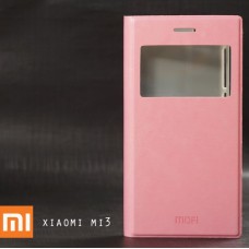 เคส Xiaomi MI3 เคสหนัง PU ฝาพับ สีชมพู เคสฝาพับแม่เหล็ก ระบบ Auto Sleep/Wake up เปิด-ปิดหน้าจออัตโนมัติ