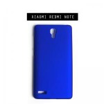 เคส Xiaomi Redmi Note เคสแข็งสีเรียบ สีน้ำเงิน