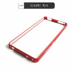 กรอบ Bumper Xiaomi Mi4 | ขอบกันกระแทก บั๊มเปอร์ สีแดง