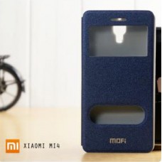 เคส Xiaomi Mi4 (M4) | เคสฝาพับ ช่องรูดรับสาย ของแท้จาก Mofi สีน้ำเงิน
