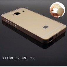 เคส Xiaomi Redmi 2s l ฝาหลัง + ขอบกันกระแทก Bumper สีทอง