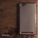 เคส Vivo X5 Max เคสซิลิโคน TPU สีเรียบ (ดำใส)