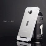 เคส Vivo Xshot l Bumper กรอบกันกระแทก พร้อมฝาหลัง อะคริลิค สีเงิน